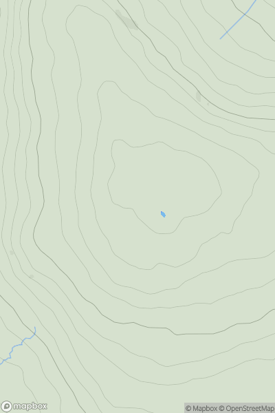 Thumbnail image for Knock Fell [North Pennines] showing contour plot for surrounding peak